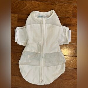 Happiest Baby SNOO Sleep Sack Swaddle White Mesh Baby Small Newborn 0-3 Months